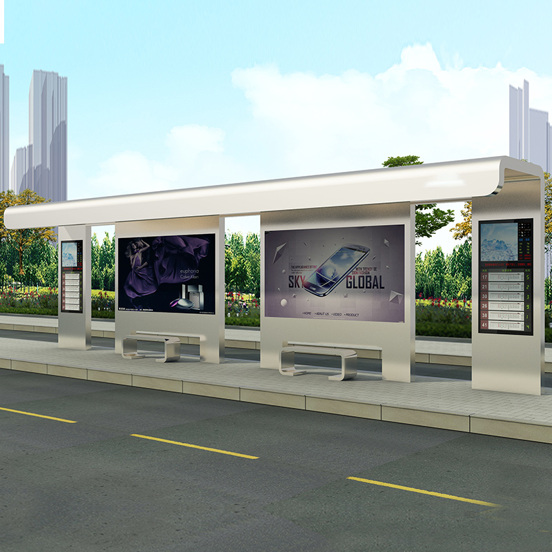 不銹鋼公交候車亭